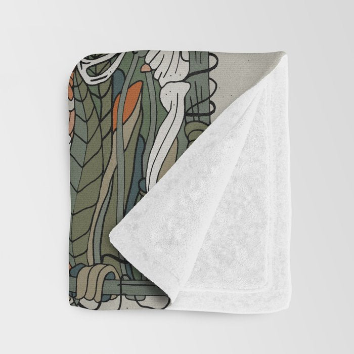 The Butterfly Throw Blanket Gallery Image 3