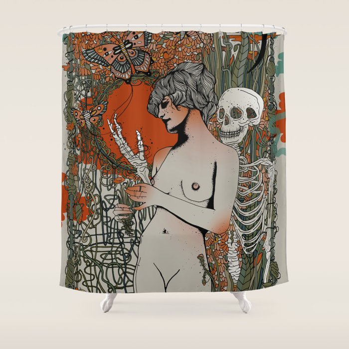 The Butterfly Shower Curtain Gallery Image 1