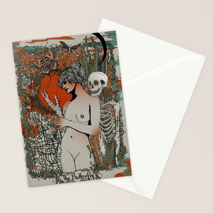 The Butterfly Stationery Card Gallery Image 2