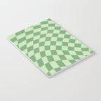 Forest Green Check Notebook Gallery Image 3