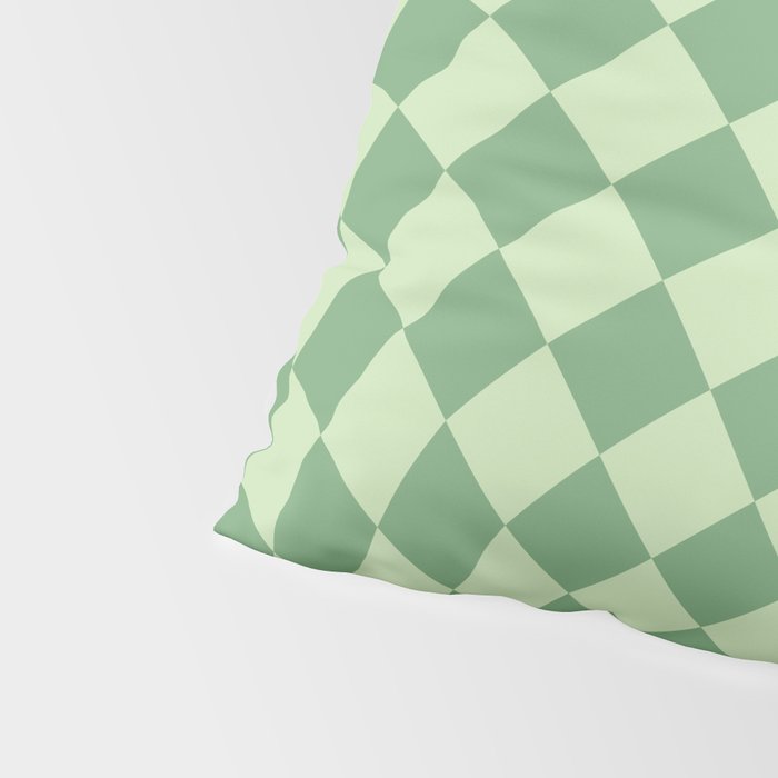 Forest Green Check Pillow Sham Gallery Image 4