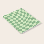 Forest Green Check Notebook Gallery Image 2