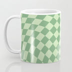 Forest Green Check Coffee Mug Gallery Image 3