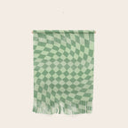 Forest Green Check Wall Hanging Gallery Image 1