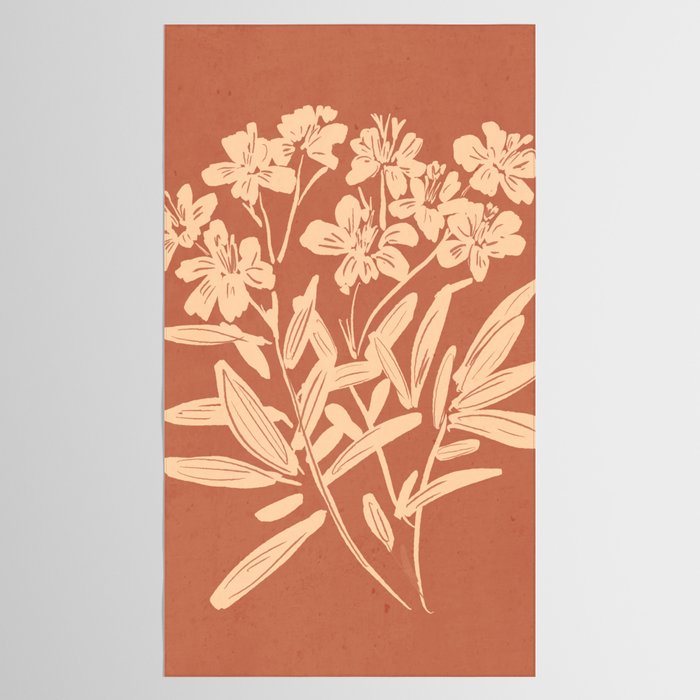 Minimalist Flowers 2 Tablecloth Gallery Image 2