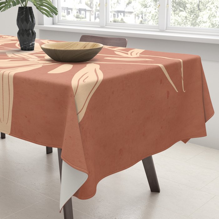 Minimalist Flowers 2 Tablecloth Gallery Image 3