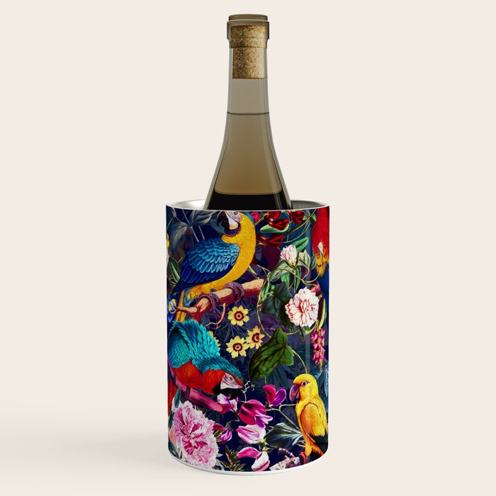 Floral and Birds XLV Wine Chiller Gallery Image 1