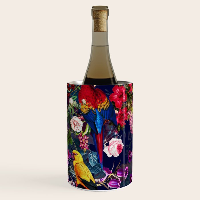 Floral and Birds XLV Wine Chiller Gallery Image 3