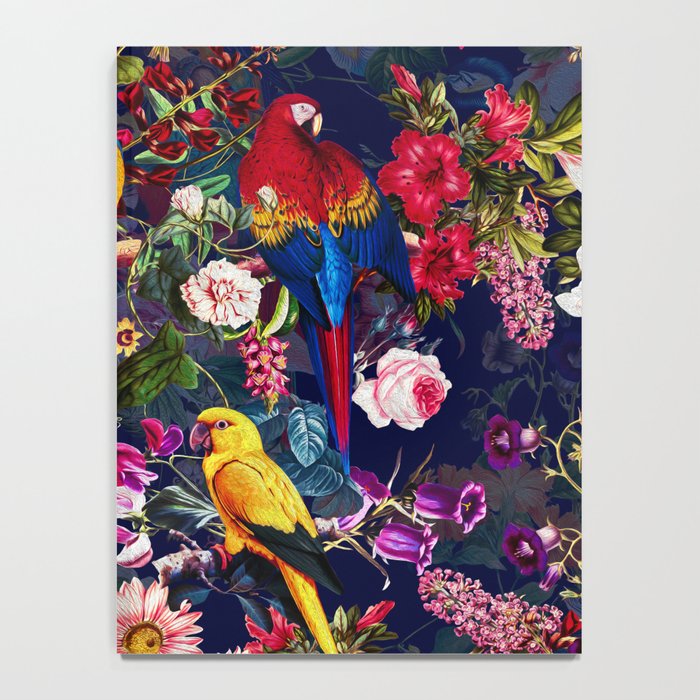 Floral and Birds XLV Notebook Gallery Image 4