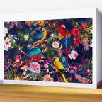 Floral and Birds XLV Wall Mural Gallery Image 2
