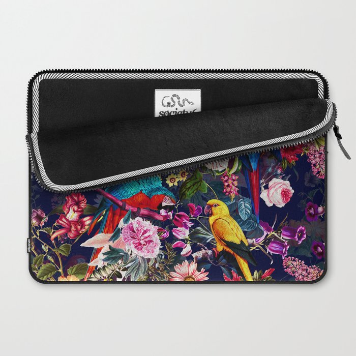 Floral and Birds XLV Laptop Sleeve Gallery Image 2