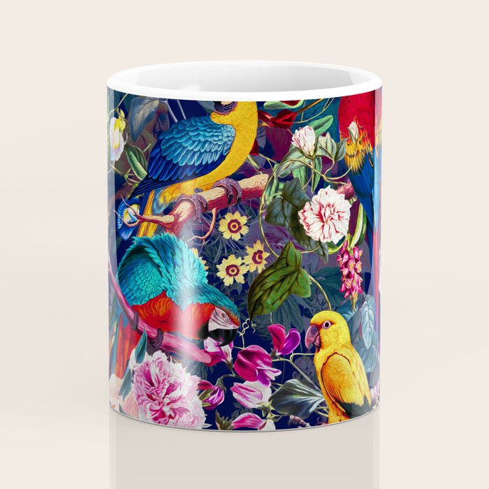 Floral and Birds XLV Coffee Mug Gallery Image 4