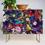 Floral and Birds XLV Credenza Gallery Image 1