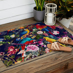 Floral and Birds XLV Outdoor Rug Gallery Image 2