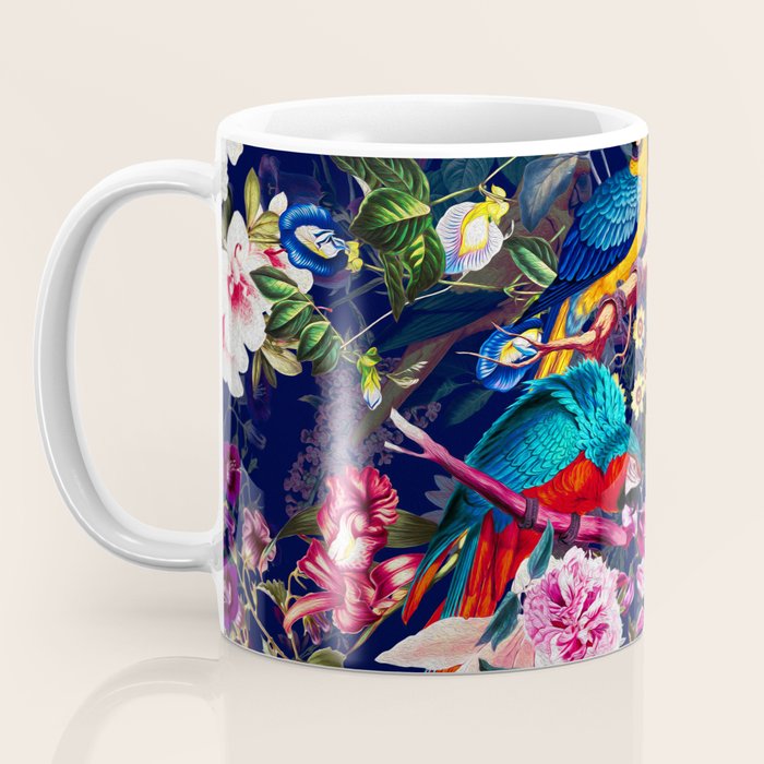 Floral and Birds XLV Coffee Mug Gallery Image 3