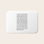Psalm 23 The Lord Bath Mat Gallery Image 1