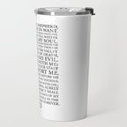 Psalm 23 The Lord Travel Mug Gallery Image 2