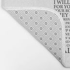 Psalm 23 The Lord Bath Mat Gallery Image 2