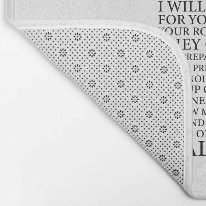 Psalm 23 The Lord Bath Mat Gallery Image 2