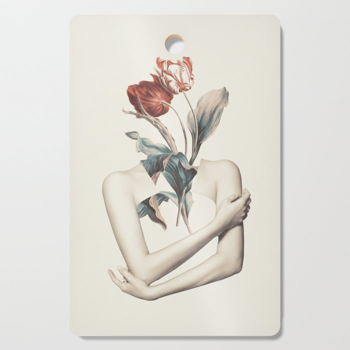 Inner beauty-collage Cutting Board Gallery Image 1