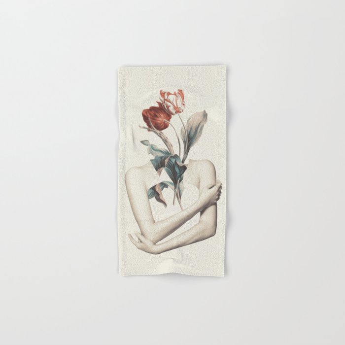 Inner beauty-collage Bath Towel Gallery Image 1