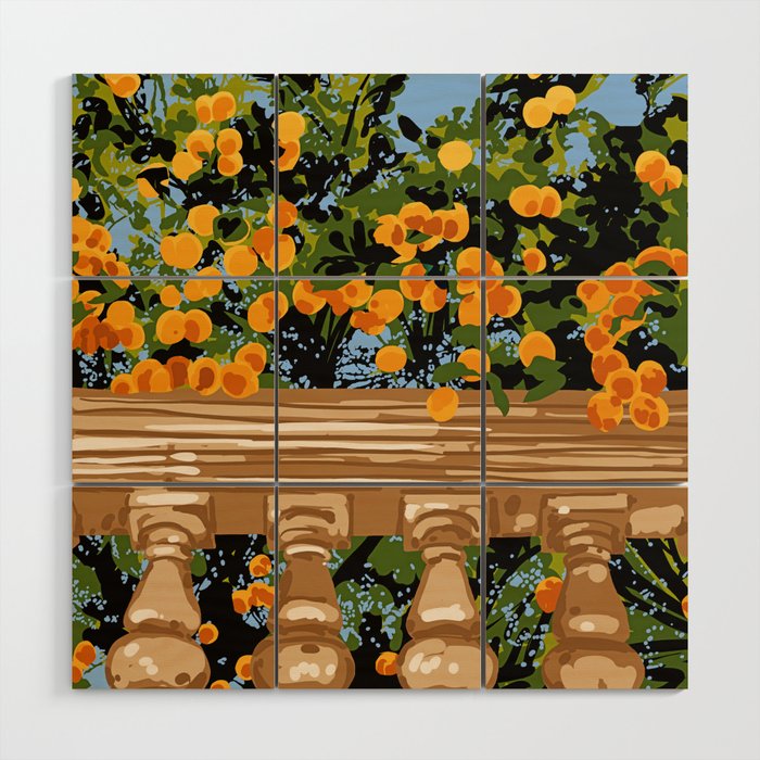 No matter what happens in the outside world, as long as you have faith in yourself, no darkness can touch you #painting Wood Wall Art Gallery Image 1