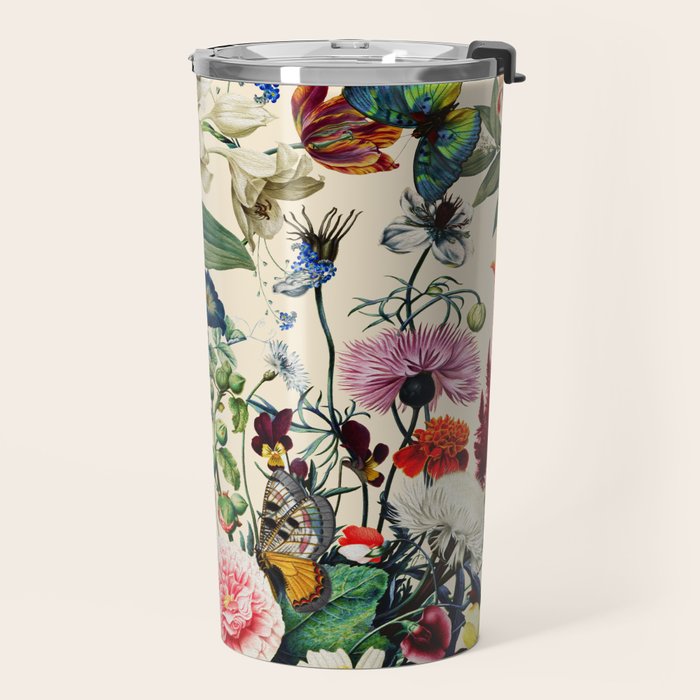 Flower Garden Serenade Travel Mug Gallery Image 2