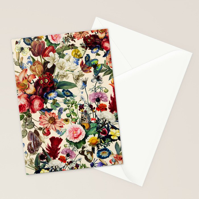 Flower Garden Serenade Stationery Card Gallery Image 2