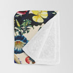 Flower Garden Serenade Throw Blanket Gallery Image 3