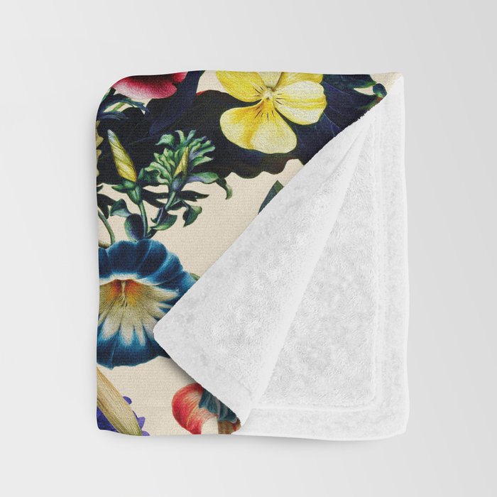 Flower Garden Serenade Throw Blanket Gallery Image 3