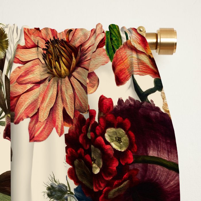 Flower Garden Serenade Window Curtain Gallery Image 2