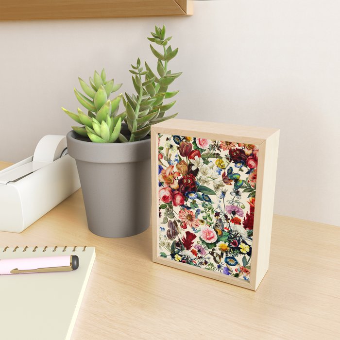 Flower Garden Serenade Mini Art Print Gallery Image 2