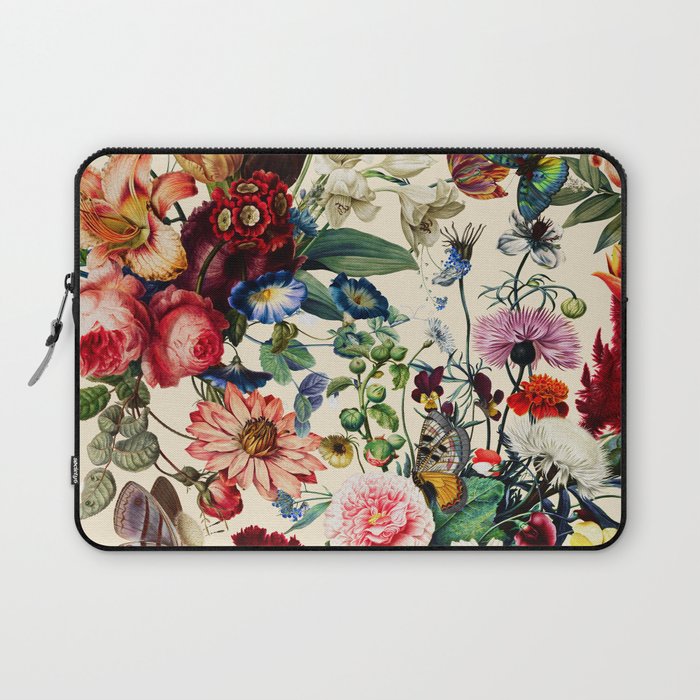 Flower Garden Serenade Laptop Sleeve Gallery Image 1