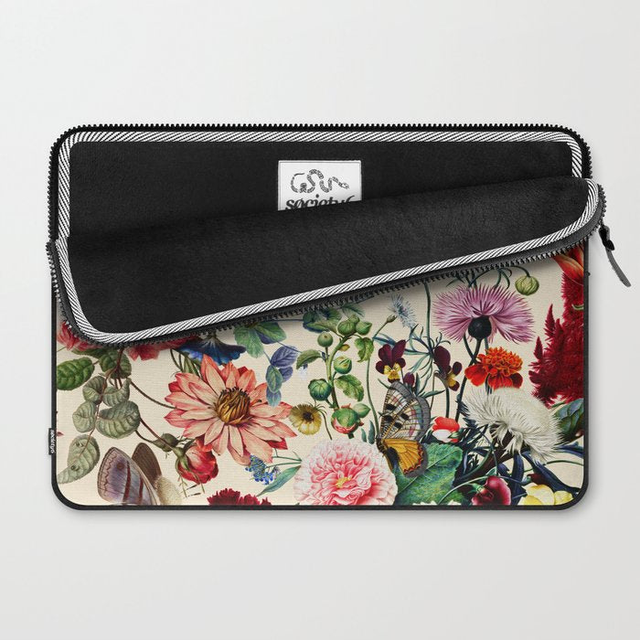Flower Garden Serenade Laptop Sleeve Gallery Image 2