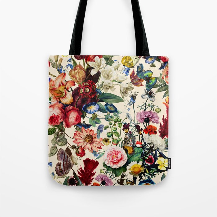 Flower Garden Serenade Tote Bag Gallery Image 1