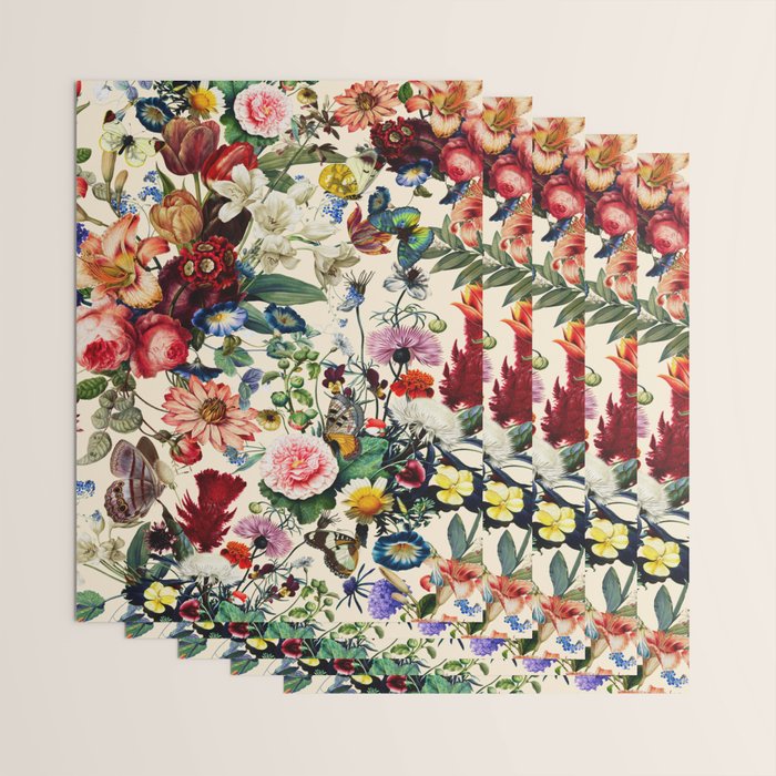 Flower Garden Serenade Wrapping Paper Gallery Image 3