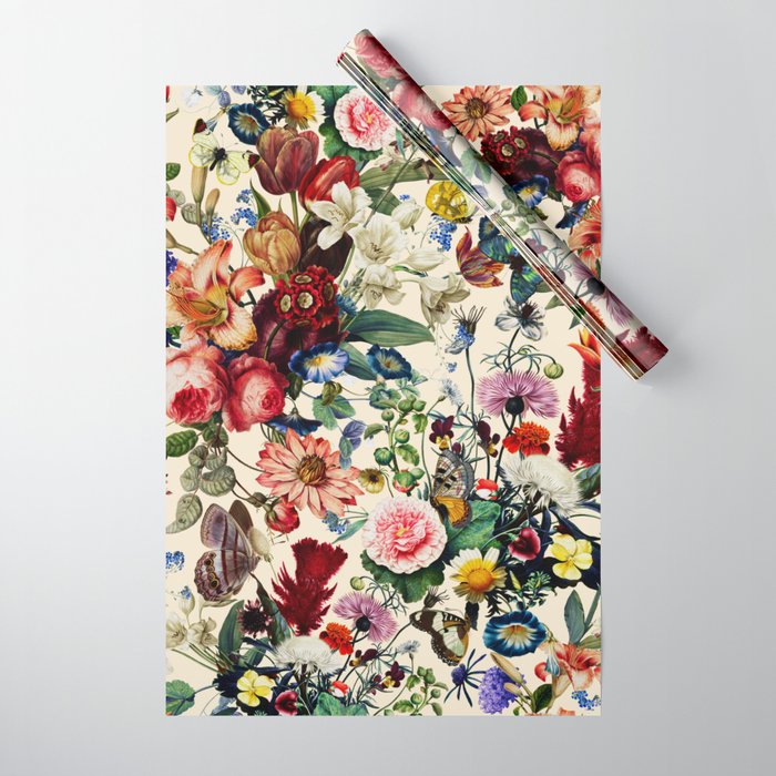 Flower Garden Serenade Wrapping Paper Gallery Image 1