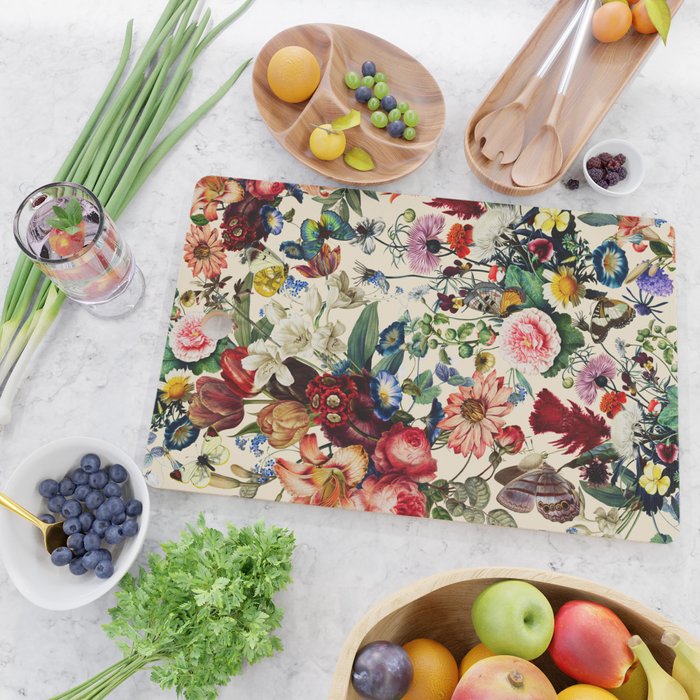 Flower Garden Serenade Cutting Board Gallery Image 2