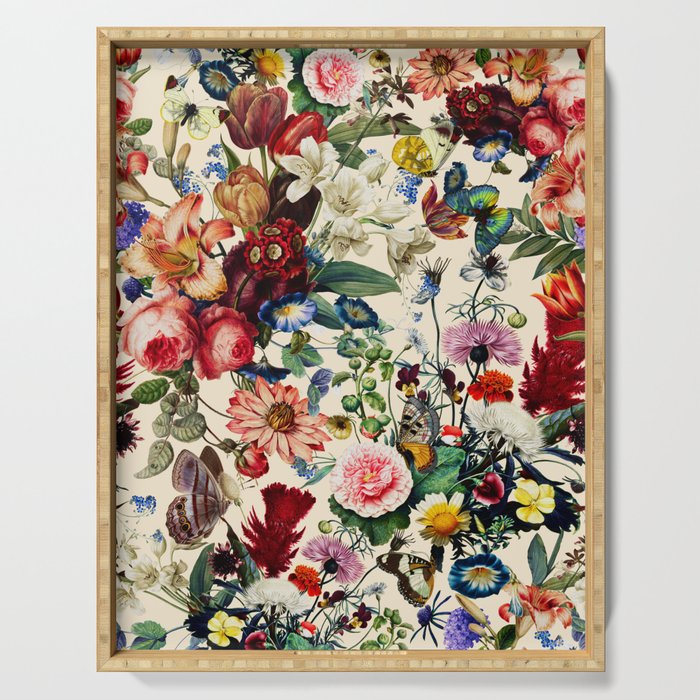 Flower Garden Serenade Serving Tray Gallery Image 1