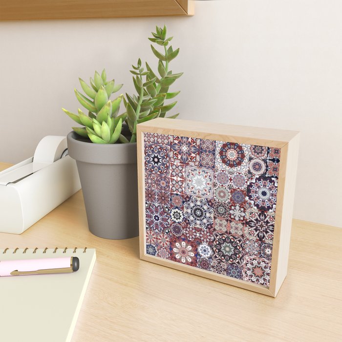 Mediterranean Decorative Tile Print XVIII Mini Art Print Gallery Image 2