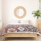 Mediterranean Decorative Tile Print XVIII Duvet Cover Gallery Image 3