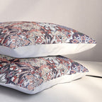 Mediterranean Decorative Tile Print XVIII Pillow Sham Gallery Image 3