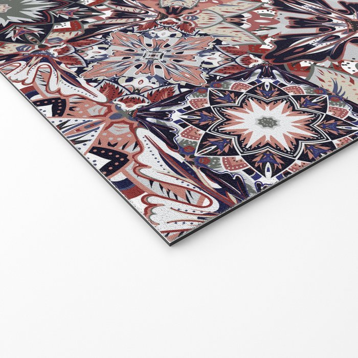 Mediterranean Decorative Tile Print XVIII Welcome Mat Gallery Image 2