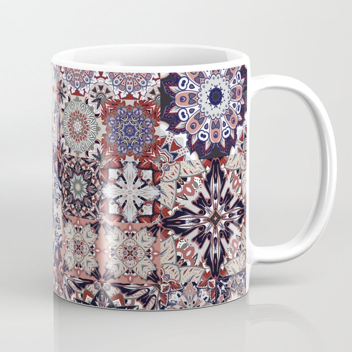 Mediterranean Decorative Tile Print XVIII Coffee Mug Gallery Image 1