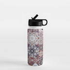 Mediterranean Decorative Tile Print XVIII Water Bottle Gallery Image 1