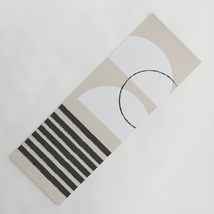 Abstract Modern Art Yoga Mat Gallery Image 1