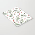 Christmas tree branches and berries - vintage Notebook Gallery Image 3