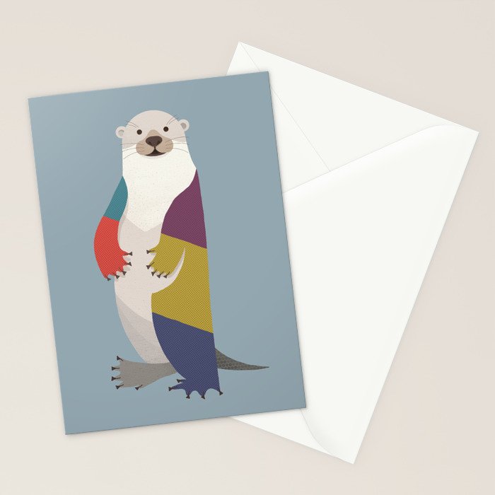 Otter Stationery Card Gallery Image 2