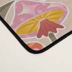 Kittens & Shrooms - Pink & Coral on Cream Desk Mat Gallery Image 4