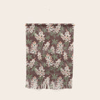 Bluebonnet Floral Brown Peach Multi Wall Hanging Gallery Image 1